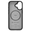 ETUI DO IPHONE 17 do MAGSAFE SPIGEN ENZO ORYGINALNE CZARNE ELEGANCKIE