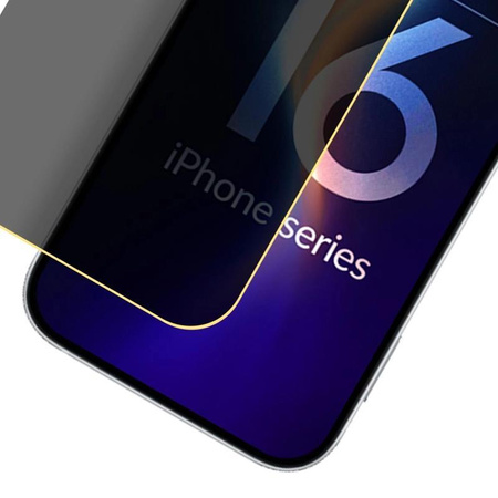 3mk Silky Matt Privacy - Matte Sichtschutzfolie für iPhone 16 Pro Max