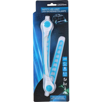 Grundig - Multifunctional LED armband for biking/running (blue)