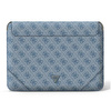 Guess 4G Uptown Triangle Logo Sleeve - Sacoche pour ordinateur portable 16" (bleu)