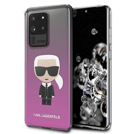 Karl Lagerfeld Ikonik - Etui Samsung Galaxy S20 Ultra (rose)