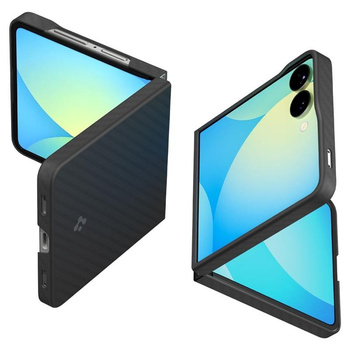 Spigen Airskin Aramid - tok Samsung Galaxy Z Flip 7 (fekete)