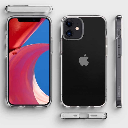 Spigen Liquid Crystal - Coque pour iPhone 12 Mini (Transparent)