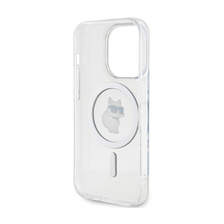 Karl Lagerfeld IML Choupette MagSafe - Hülle für iPhone 14 Pro (Transparent)