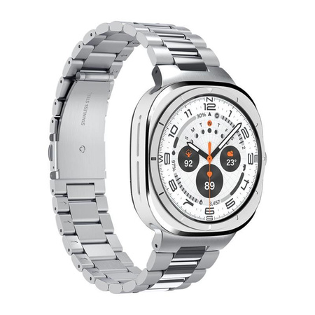 Spigen Modern Fit szíj - karkötő Samsung Galaxy Watch Ultra 47 mm-es órához (ezüst)