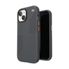 Speck Presidio2 Grip - Custodia per iPhone 16e / iPhone 15 / iPhone 14 / iPhone 13 (Grigio antracite / Bronzo freddo / Bianco)