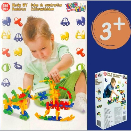 Let's Play - Jeu de blocs de construction pour enfants (Set 1)