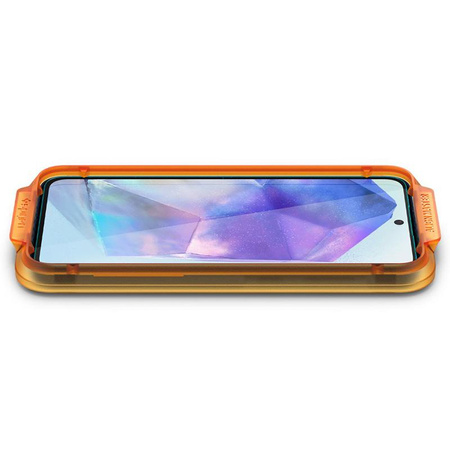 Spigen Alm Glas.TR 2-Pack - Tvrzené sklo pro Samsung Galaxy A55 5G (průhledné)