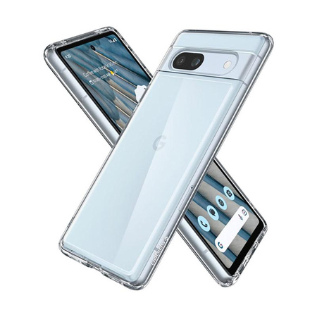 Spigen Ultra Hybrid - Étui pour Google Pixel 7A (Transparent)