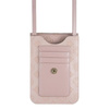 Guess 4G Peony Wallet Bag - Torba z przegrodą na smartfona (Light Pink)