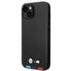 BMW Leather Hot Stamp Tricolor - iPhone 14 Case (Black)