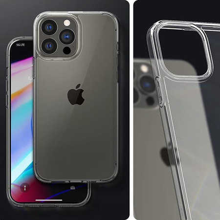 Spigen Ultra Hybrid - Hülle für iPhone 13 Pro (Transparent)