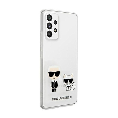 Karl Lagerfeld Ikonik & Choupette - Samsung A53 Case (transparent)