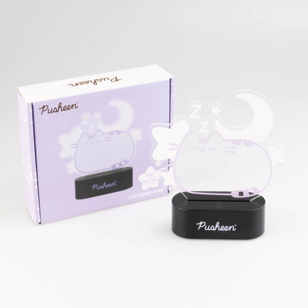 Pusheen - LED-es éjjeli lámpa a Dreams kollekcióból (19,5 x 17 cm)