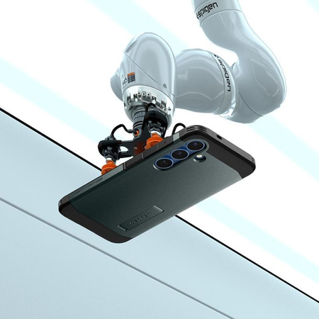 Spigen Tough Armor MagSafe - Pouzdro pro Samsung Galaxy S25+ (Abyss Green)