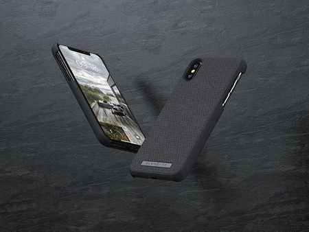 Nordic Elements Original Idun - Material Case for iPhone Xs Max (Dark Grey)