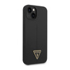 Guess Silicone Triangle Logo - iPhone 14 Case (black)