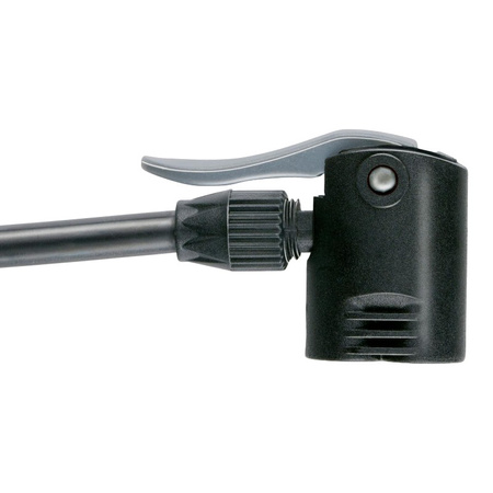 Dunlop - Floor pump for bikes, balls, mattresses with pressure gauge (Blue)