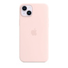 Apple Silicone Case - Silikonowe etui z MagSafe do iPhone 14 Plus (kredowy róż)