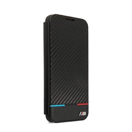 BMW Booktype M Collection Triangles - Case for Samsung Galaxy S22+ (Black)