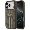 Guess 4G Printed Stripes MagSafe - iPhone 17 Pro Case (brown)