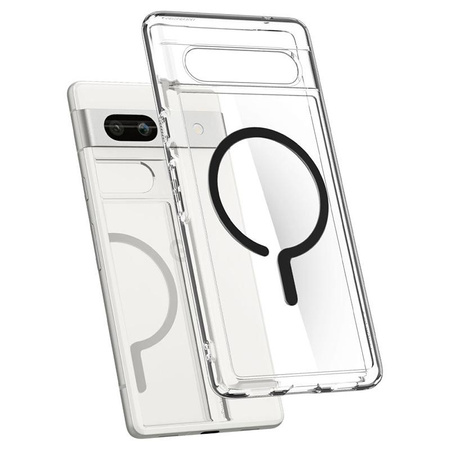 Spigen Ultra Hybrid OneTap Ring MagSafe - pouzdro pro Google Pixel 7A (černé)