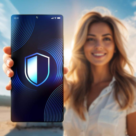 3mk HardGlass Matt Max - Mattes gehärtetes Glas für Samsung Galaxy S25 Ultra