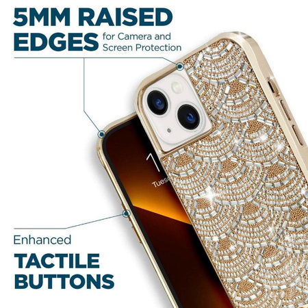 Case-Mate Brilliance - iPhone 14 Tasche (Kronleuchter)