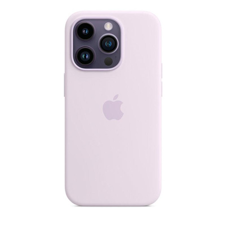 Apple Silicone Case - Silicone Case with MagSafe for iPhone 14 Pro (lilac)