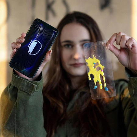 SZKŁO HYBRYDOWE 7H 3MK NA EKRAN DO IPHONE AIR OCHRONNE FlexibleGlass Pro