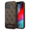 Collection 4G Bottom Stripe - Coque pour iPhone 12 Pro Max (marron)