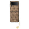 Guess 4G Charms Collection - Etui do Samsung Galaxy Z Flip 4 (brązowy)