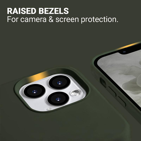 Crong Color Cover - Coque pour iPhone 13 Pro (vert)