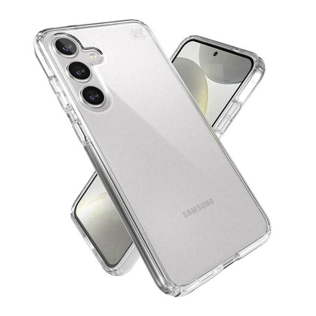 Speck Presidio Perfect-Clear - Samsung Galaxy S24+ Case (Clear/Clear)