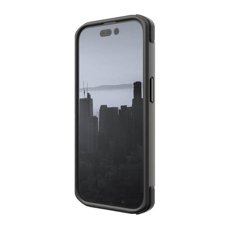 X-Doria Raptic Secure MagSafe - Étui biodégradable pour iPhone 14 Pro (Testé en chute de 4m) (Noir)