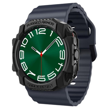 Spigen Rugged Armor - Obudowa do Samsung Galaxy Watch Ultra 47 mm (2025/2024) (Matte Black)