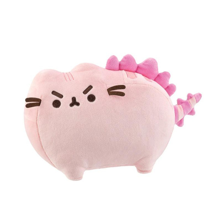 MASKOTKA PUSHEEN DLA DZIECKA RÓŻOWY DINOZAUR 24cm PLUSZOWA PRZYTULANKA
