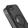 Crong Hybrid Frost MAG Cover - Pouzdro pro iPhone 16e MagSafe (černé)