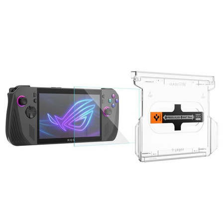 Spigen GLAS.TR EZ FIT 2-Pack – Tvrzené sklo pro ASUS ROG Ally X (2 ks)