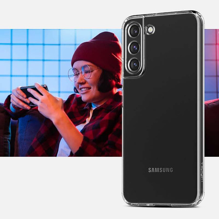 Spigen Liquid Crystal - pouzdro pro Samsung Galaxy S22+ (průhledné)