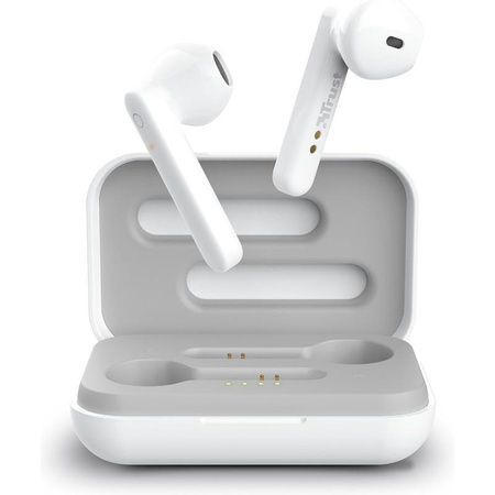 Trust Primo Touch - Słuchawki bezprzewodowe Bluetooth (biały)