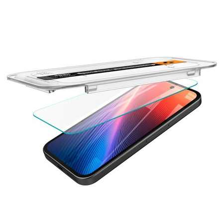 Spigen üveg.TR EZ FIT 2-Pack - Edzett üveg a Google Pixel 9a készülékhez (2 db)