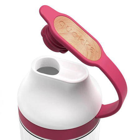 Quokka Mineral - Butelka na wodę z magnetycznym zamknięciem 670 ml (Claret)