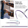 Spigen Universal Strap Set Crossbody & Wrist - Bandoulière + dragonne pour téléphone portable (Deep Purple)