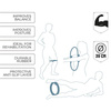 Umbro - Pilates Übungsrad (grau)
