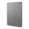 Tucano Satin Case - Case for iPad 11" (2025) / iPad 10.9" (2022) w/Magnet & Stand up with Apple Pencil holder (grey)