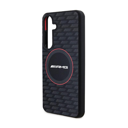 AMG Silicone Carbon Pattern MagSafe - Samsung Galaxy S24+ Case (black)