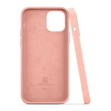 Crong Color Hülle - iPhone 12 Pro Max Hülle (Sand Pink)
