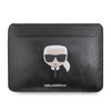 Karl Lagerfeld Ikonik Sleeve - Case for Macbook Pro / Air 13" / Notebook 13" (Black)