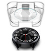 Spigen GLAS.TR EZ FIT - Gehärtetes Glas für Samsung Galaxy Watch 6 Classic 43 mm (2 Stück)